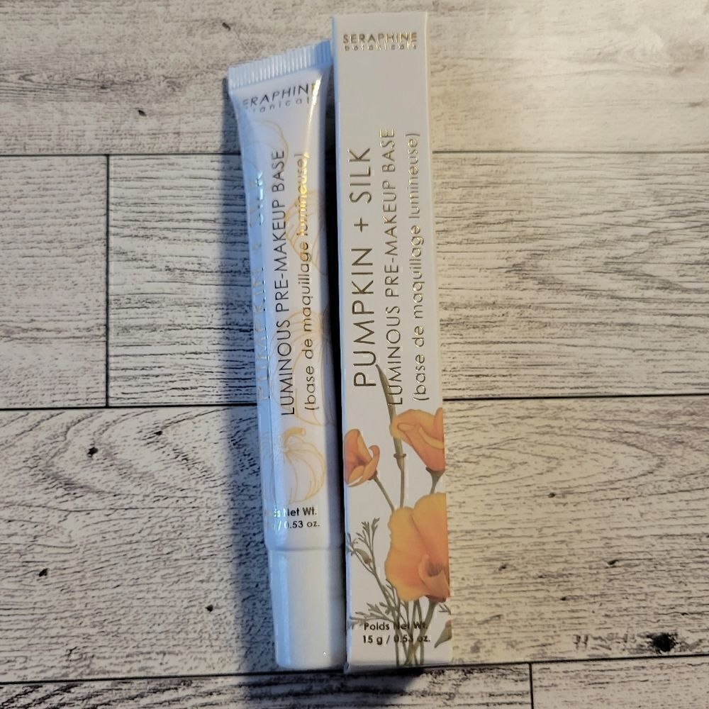 Seraphine Botanicals Pumpkin and Silk Pre Makeup Base